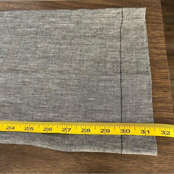 ❤️ Steilmann Black and White Linen Blend Trousers 14 - Picture 7 of 9